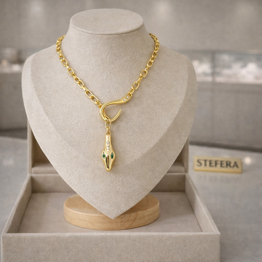 mystical snake necklace