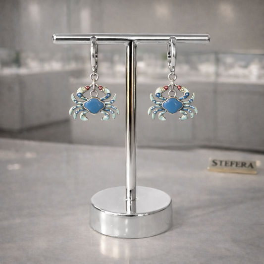 Tropical Crab Earring